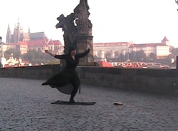 Solo on Charles Bridge, Prague